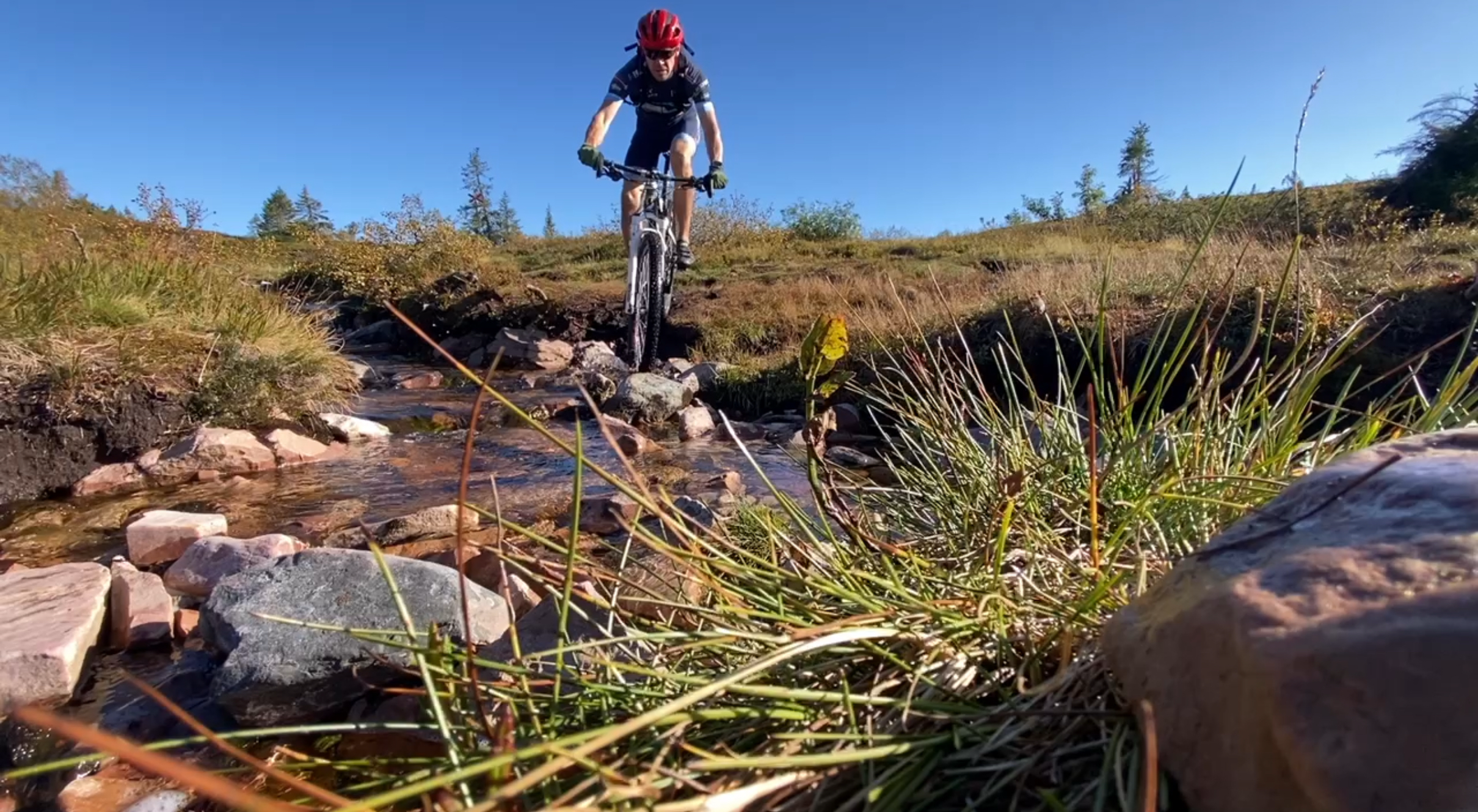 Mountainbike i fjällen